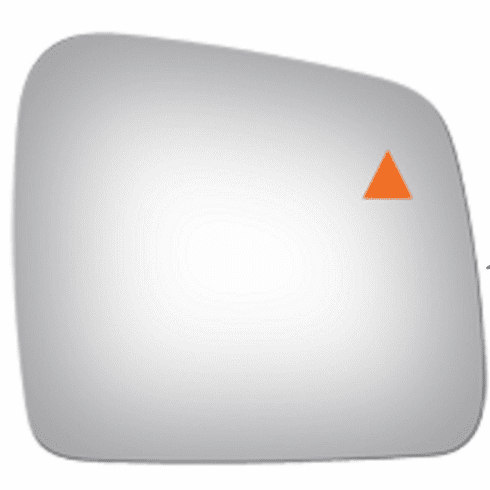 Dodge Durango 2018 Passenger Side Mirror Glass Blind Spot