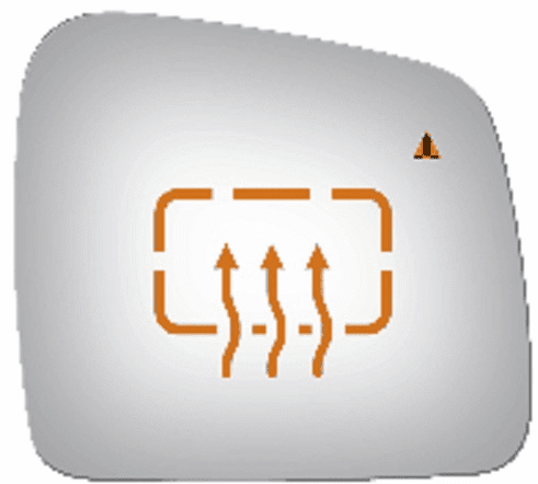 Dodge Durango 2011 2012 2013 2014 2015 2016 2017 2018 2019 2020 2021 2022 2023 Right Passenger Side Mirror Glass Heated Blind Spot