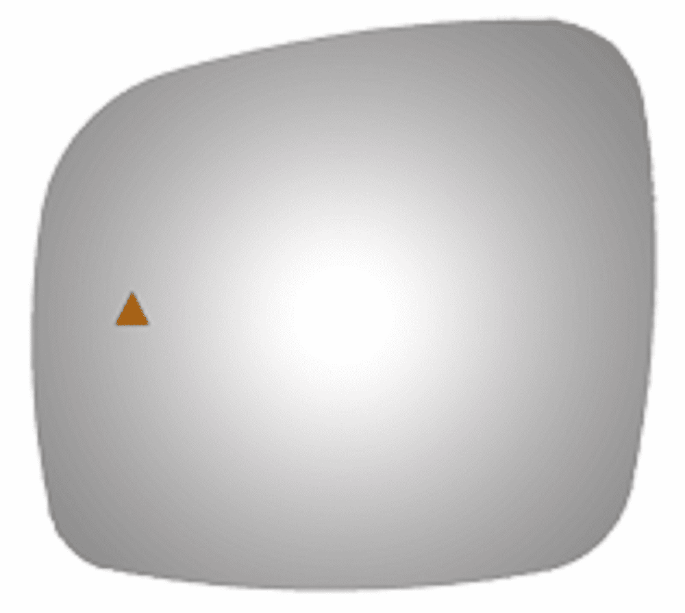 Dodge Grand Caravan 2011 2012 2013 Driver Side Mirror Glass