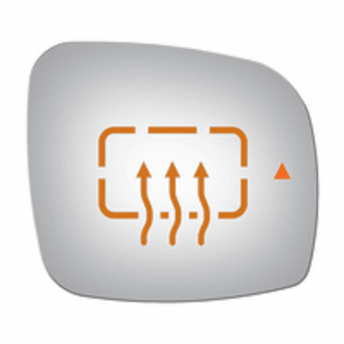 Dodge Grand Caravan 2016 Passenger Side Mirror Glass