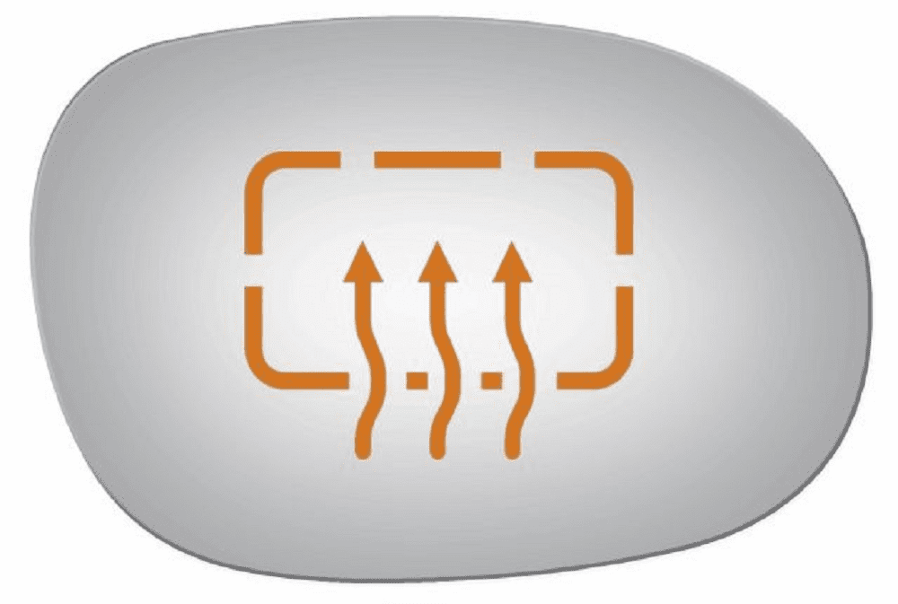 Dodge Intrepid 1999 Driver Side  Heated Mirror Glass