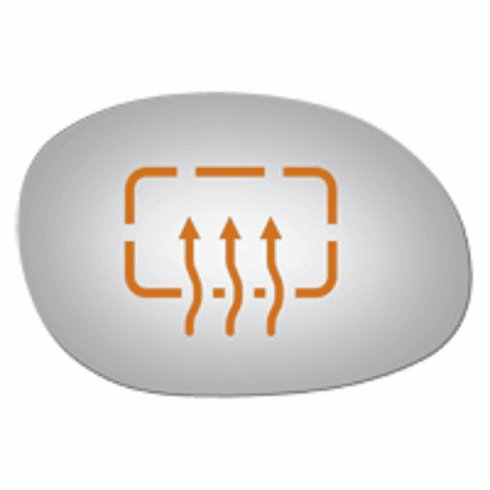 Dodge Intrepid 1999 Passenger Side Heated Mirror Glass