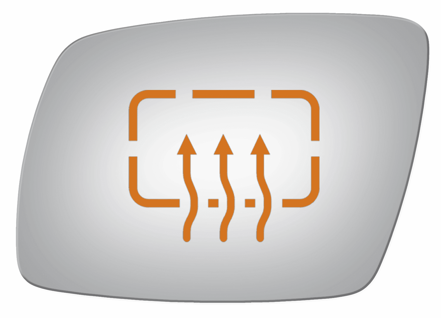 Dodge Journey 2010 Driver Side Heated Mirror Glass