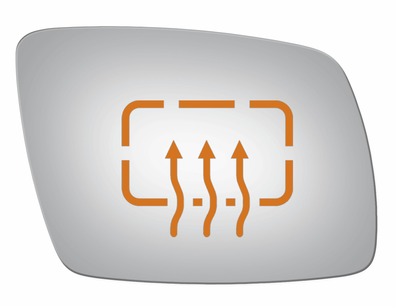 Dodge Journey 2013 Passenger Side Heated Mirror Glass