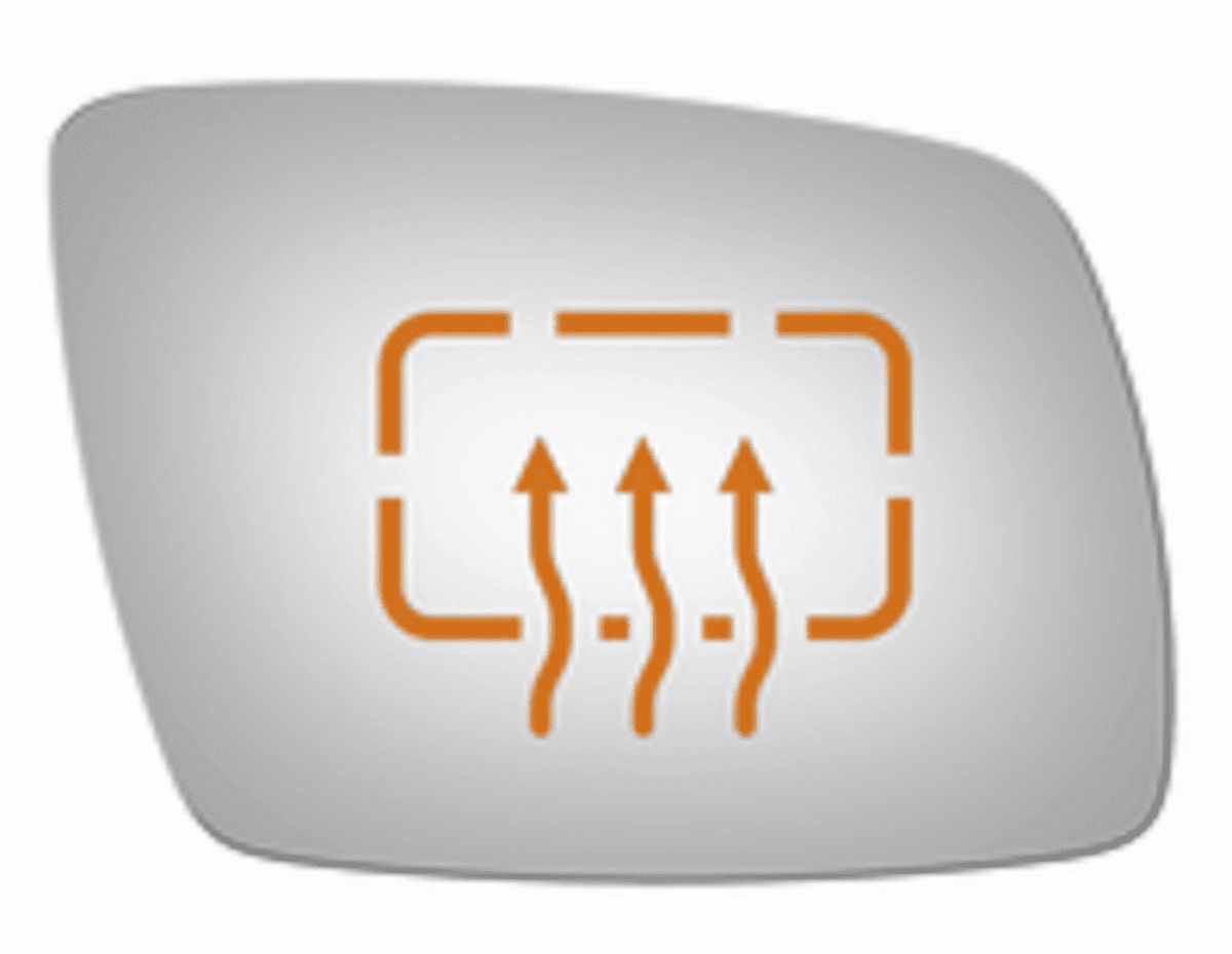 Dodge Journey 2009 2010 2011 2012 2013 2014 2015 2016 2017 2018 2019 2020 Right Passenger Side Heated Mirror Glass