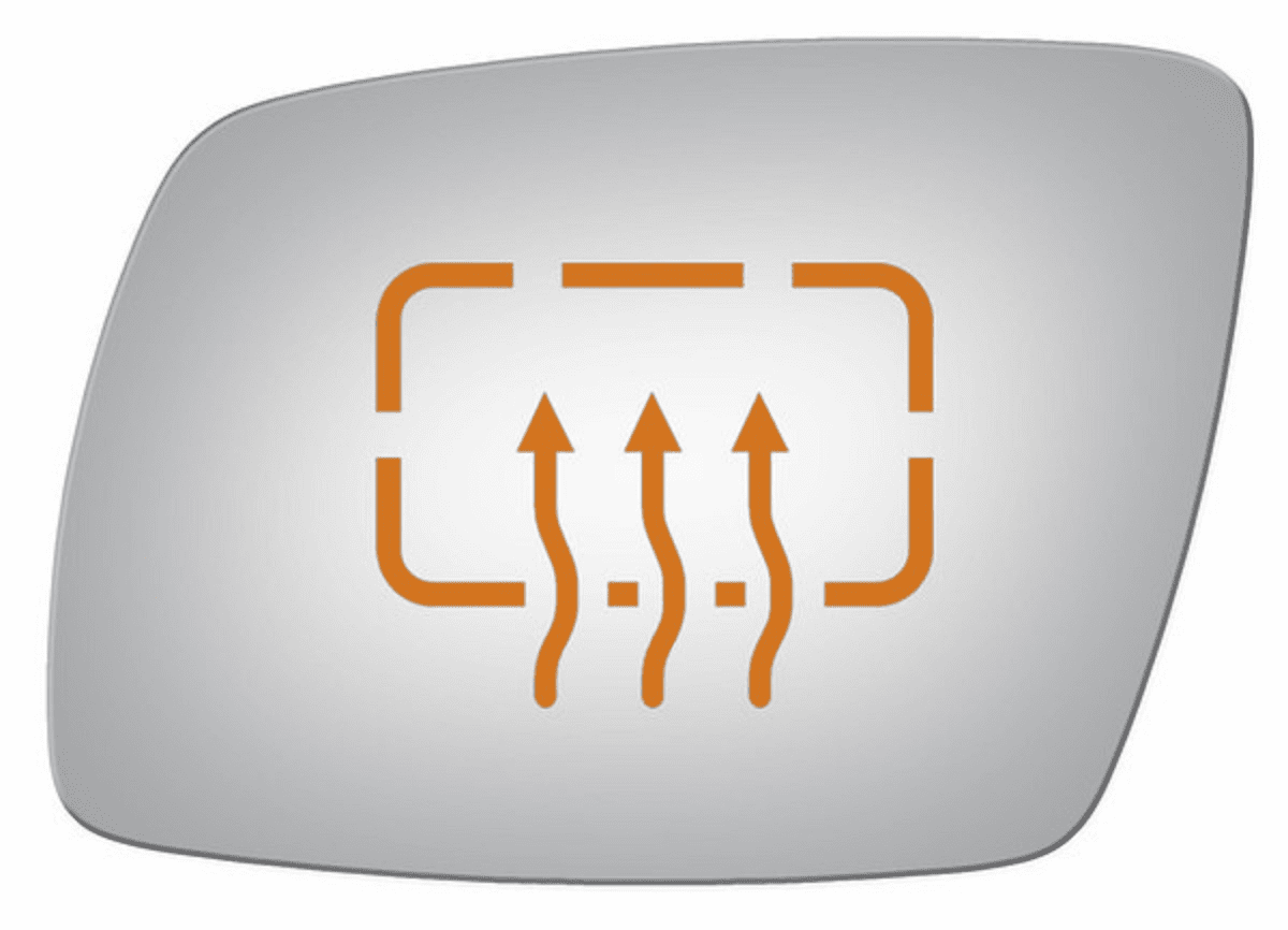 Dodge Journey 2016 Driver Left Side Heated Mirror Glass