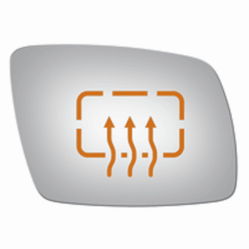 Dodge Journey 2016 Passenger Side Heated Mirror Glass