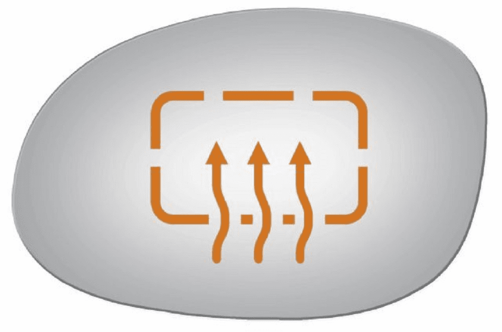 Dodge Neon 2002 Driver Side  Heated Mirror Glass