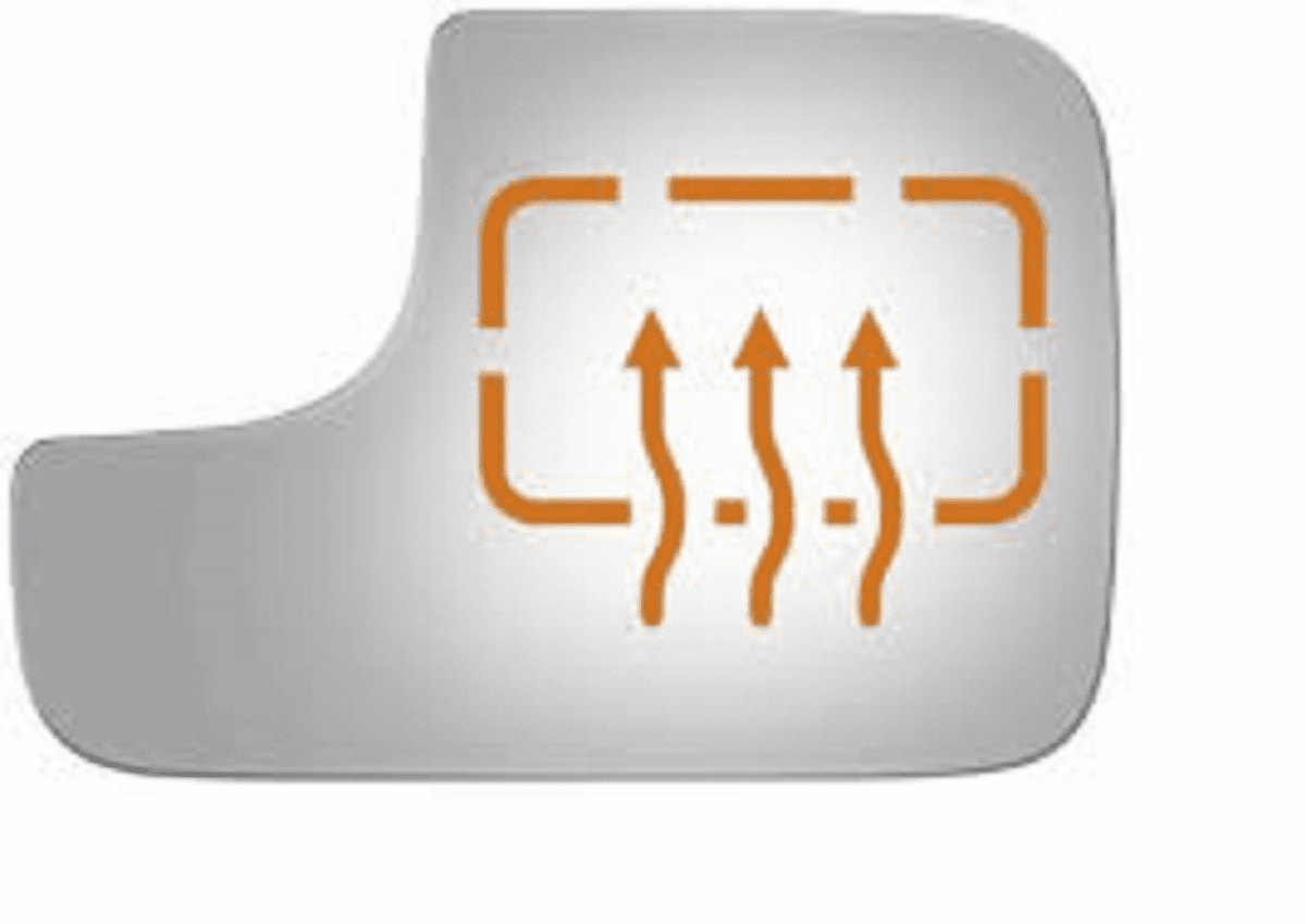 Dodge RAM 2500 2005 Driver Side Mirror Glass