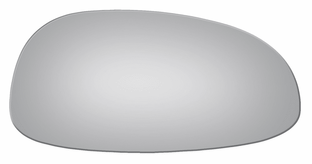 Dodge Viper 2011 Passenger Side Mirror Glass