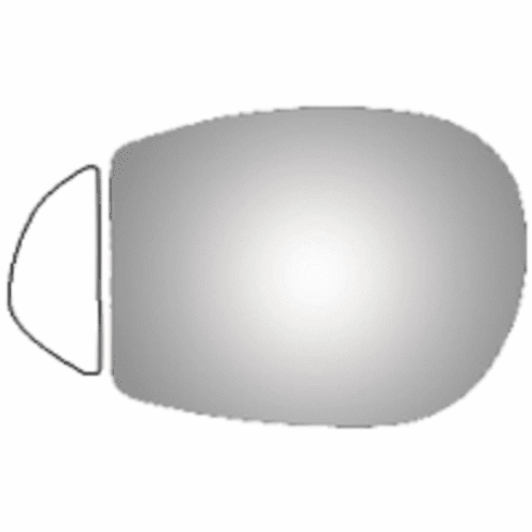 Fiat 500 2012 Driver Left Side Mirror Glass