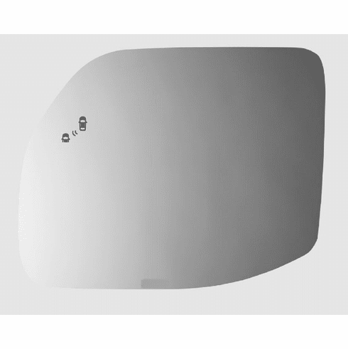 Ford Bronco Sport 2021 2022 2023 2024 Driver Left Side Mirror Glass with Blind Spot & Cross Path Icons