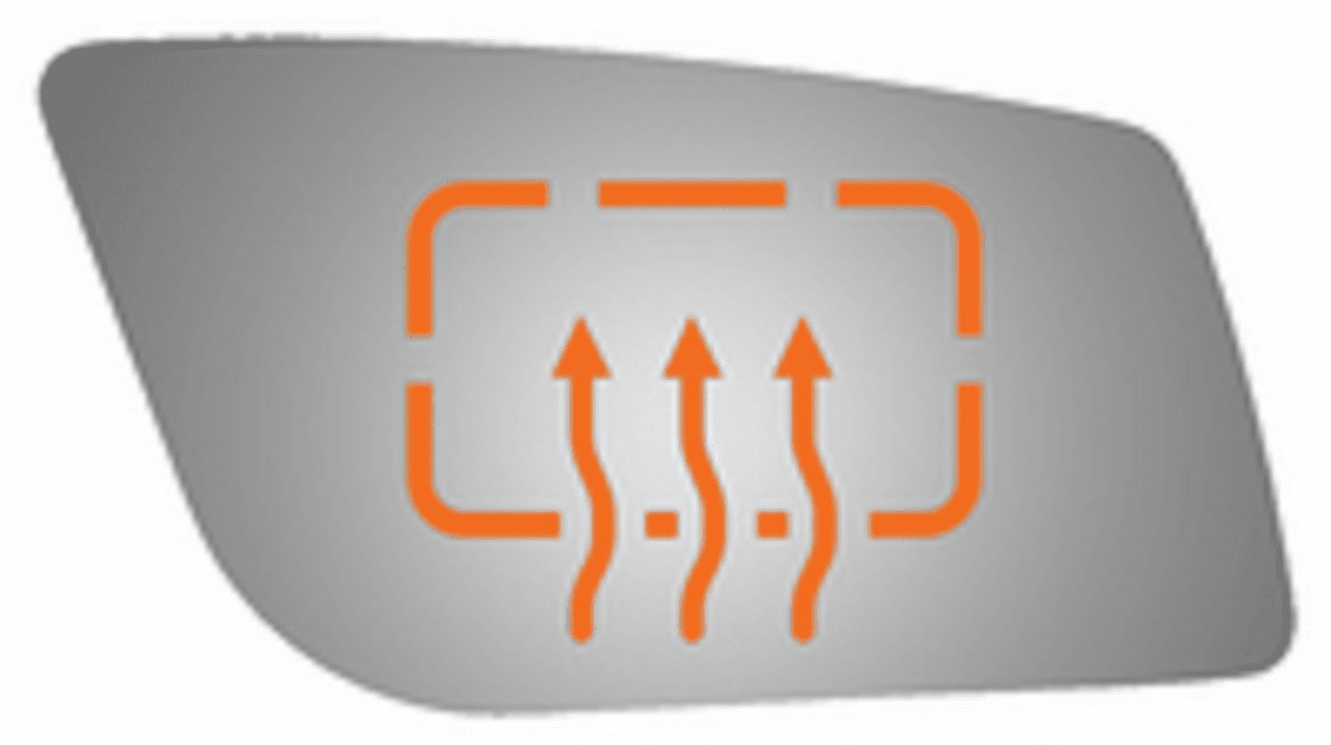 Ford C-MAX Hybrid 2013 Passenger Side Mirror Glass