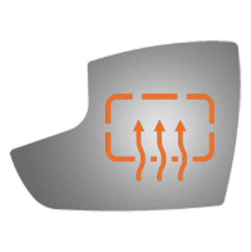 Ford C-MAX Hybrid 2016 Driver Side Mirror Glass