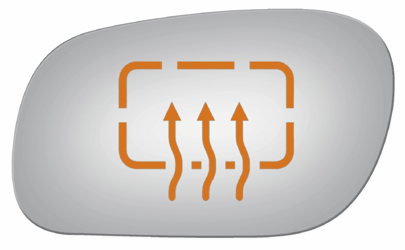 Ford Crown Victoria 2002 2003 2004 2005 Driver Side Mirror Glass