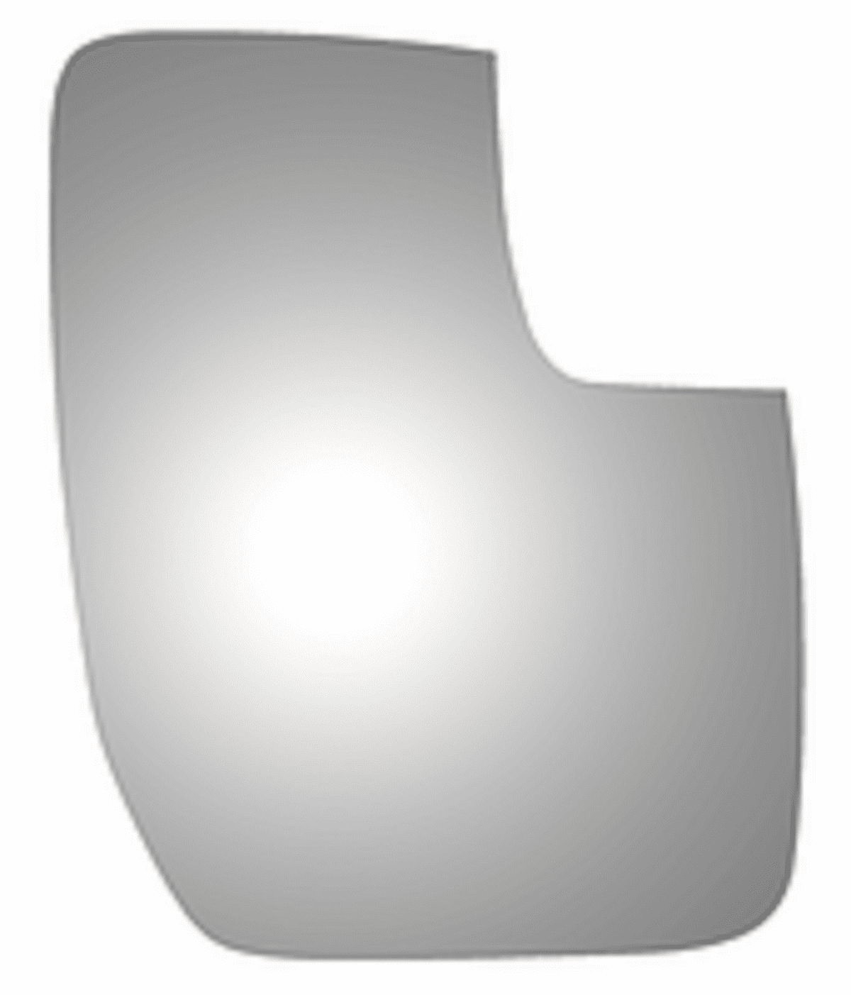 Ford Econoline 2010 Passenger Side Mirror Glass