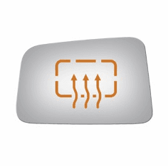 Ford Edge 2007 Driver Side Heated Mirror Glass