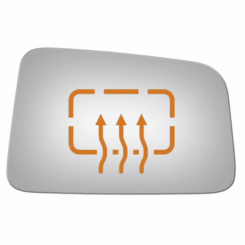 Ford Edge 2007 Passenger  Side  Heated Mirror Glass