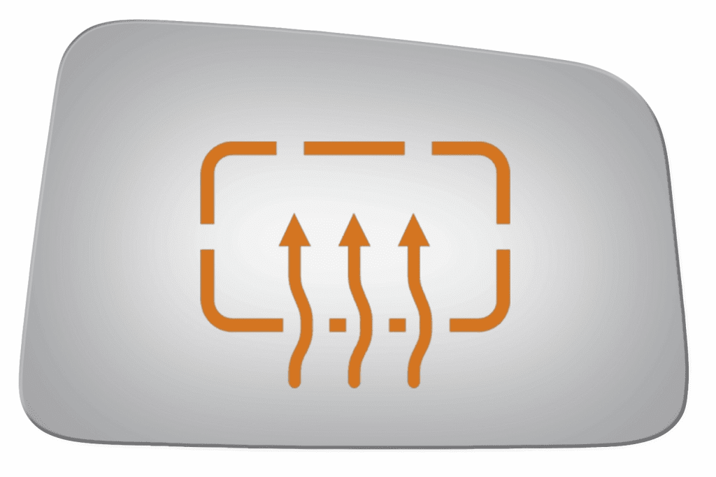 Ford Edge 2007 Passenger  Side  Heated Mirror Glass