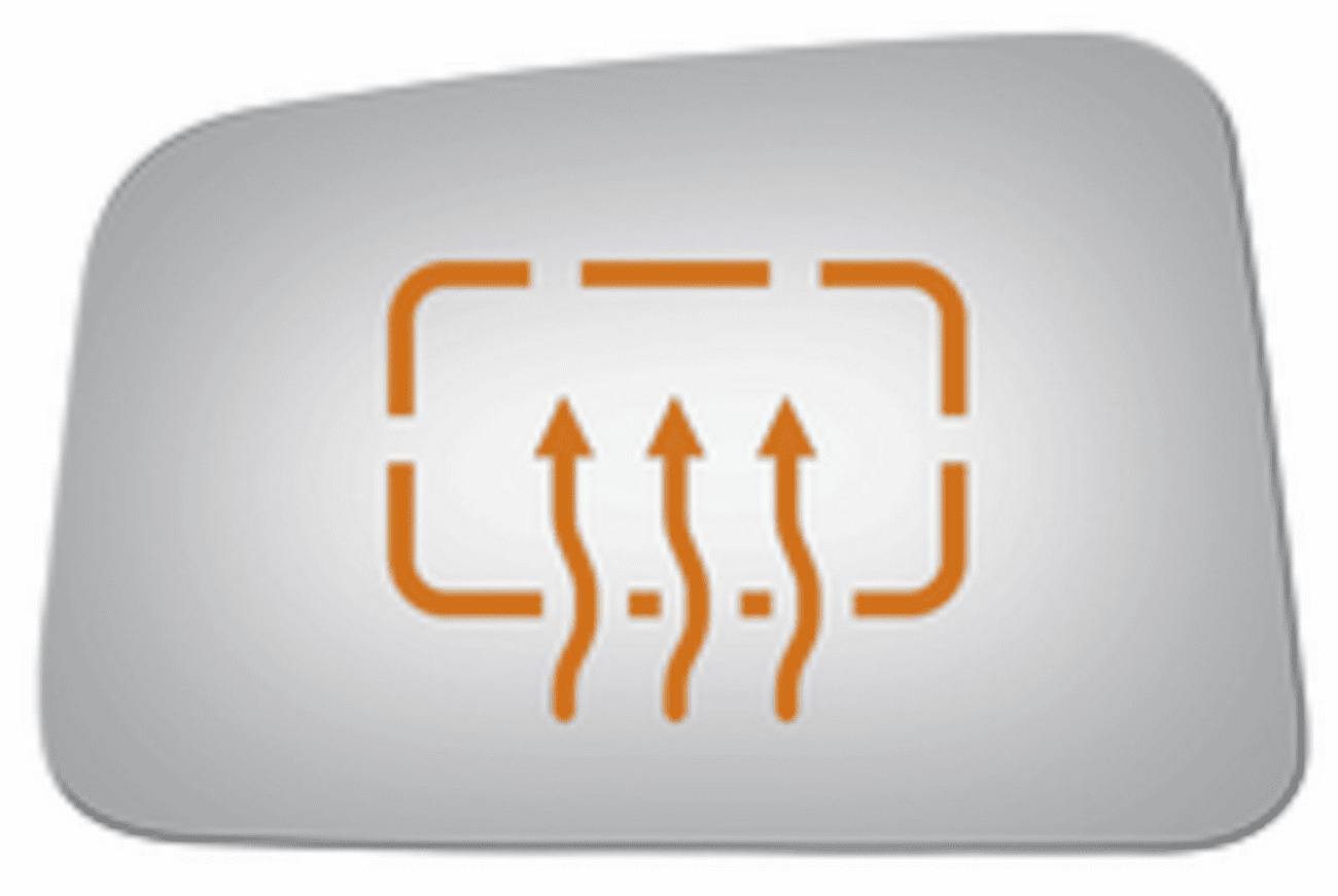 Ford Edge 2011 Driver Side Mirror Glass Heated