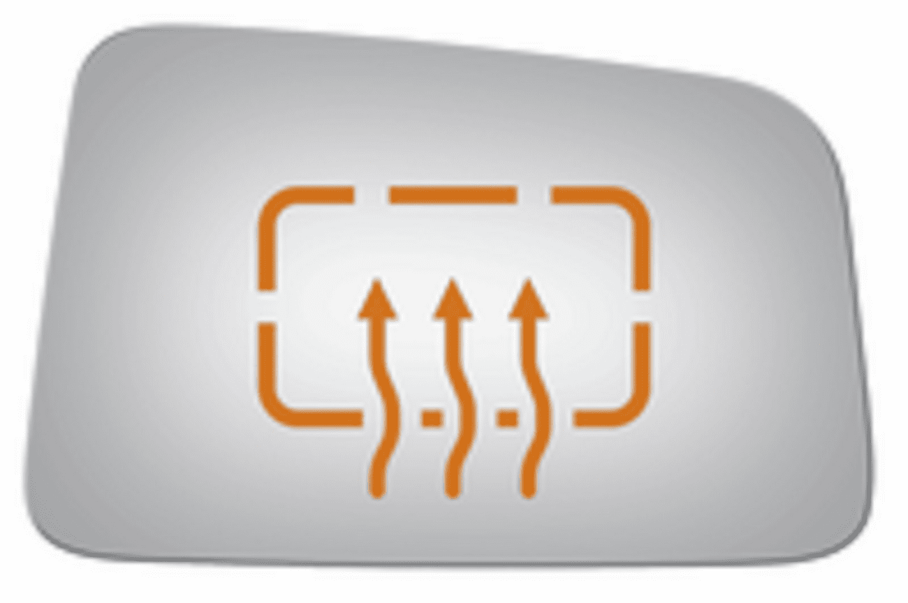 Ford Edge 2011 Passenger Side Mirror Glass Heated