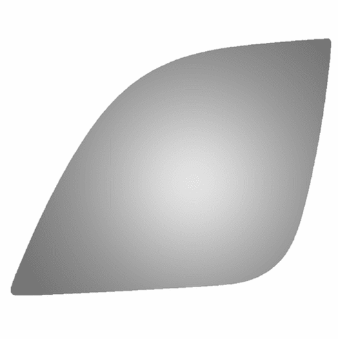 Ford Edge 2012 Driver Side Mirror Glass