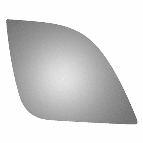 Ford Edge 2012 Passenger Side Mirror Glass