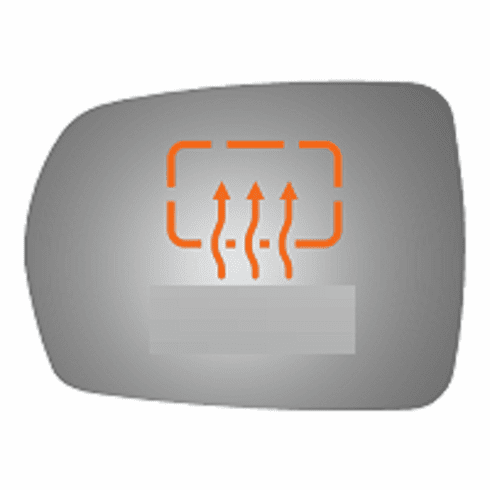 Ford Edge 2015 Driver Side Mirror Glass Heated W/Backing Plate