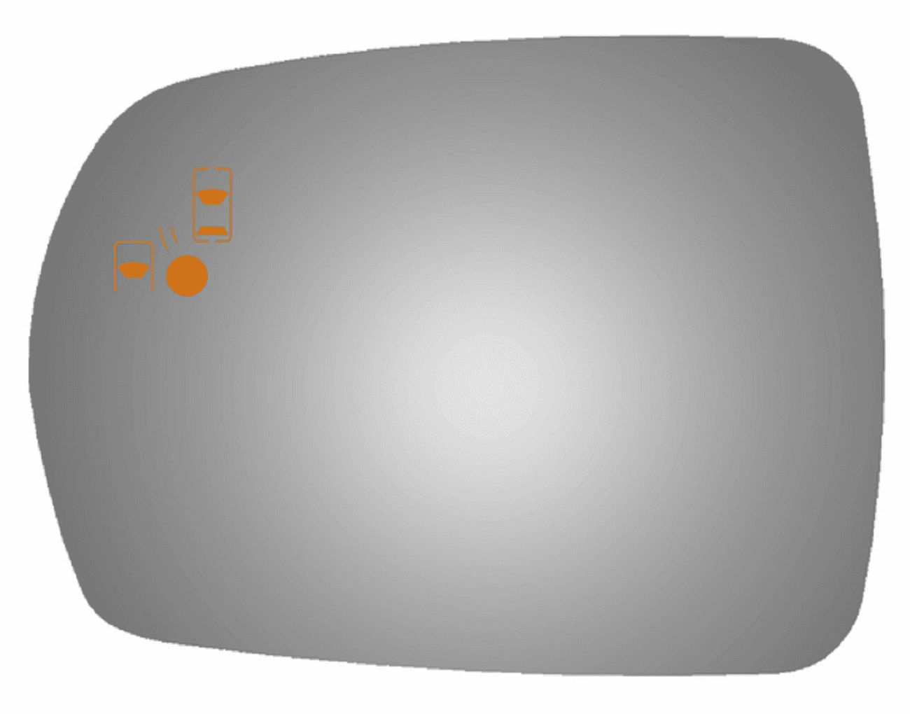 Ford Edge 2016 Driver Side Mirror Glass Blind Spot