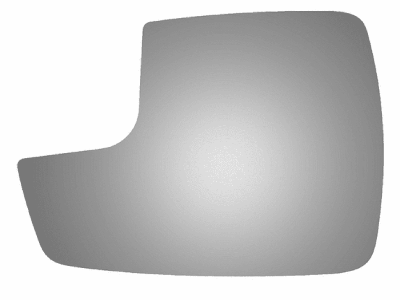 Ford Edge 2017 Driver Side Mirror Glass