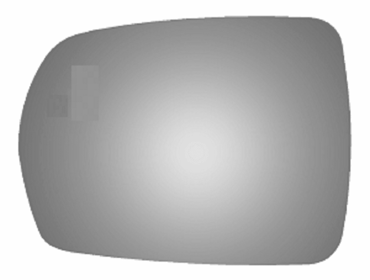 Ford Edge 2017 Driver Side Mirror Glass W/BACKING PLATE