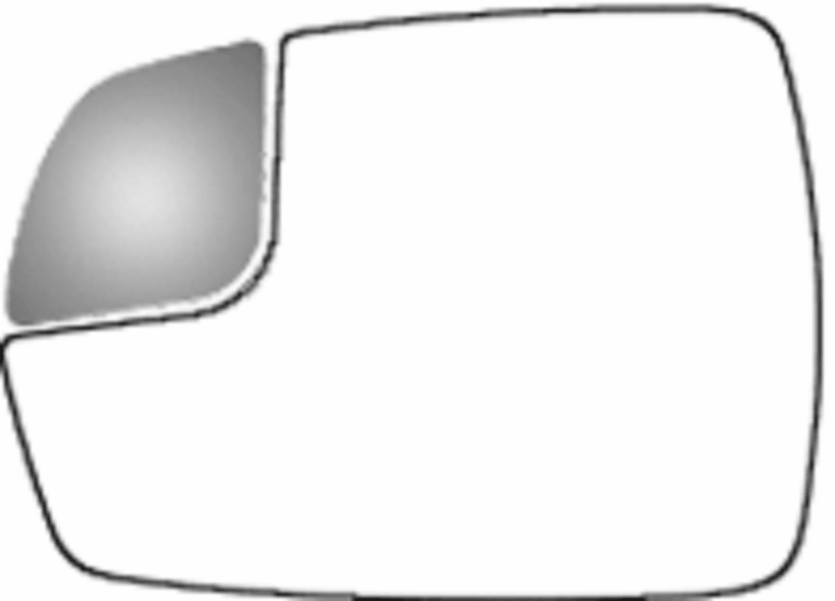Ford Edge 2018 Driver Left Side Mirror Glass