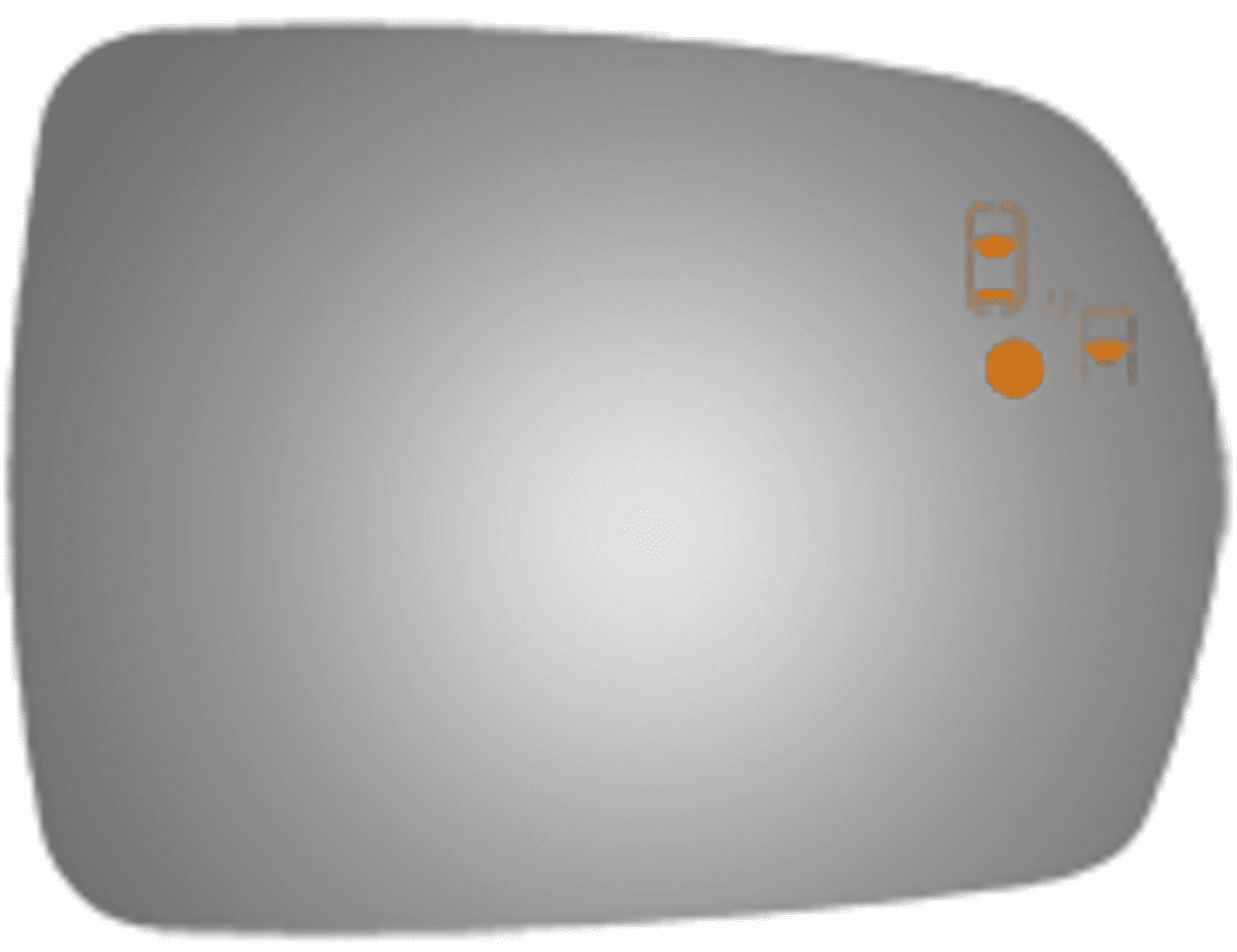 Ford Edge 2018 Passenger Right Side Mirror Glass Blind Spot