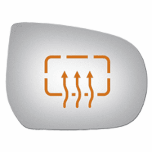 Ford Escape 2002 Passenger Side Door Mirror Glass Heated