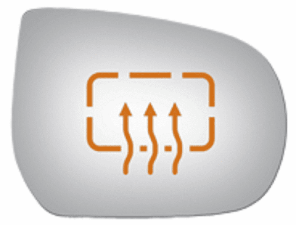 Ford Escape 2006 Passenger Side Mirror Glass Heated