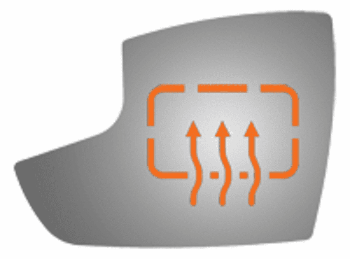 Ford Escape 2016 Driver Side Mirror Glass 