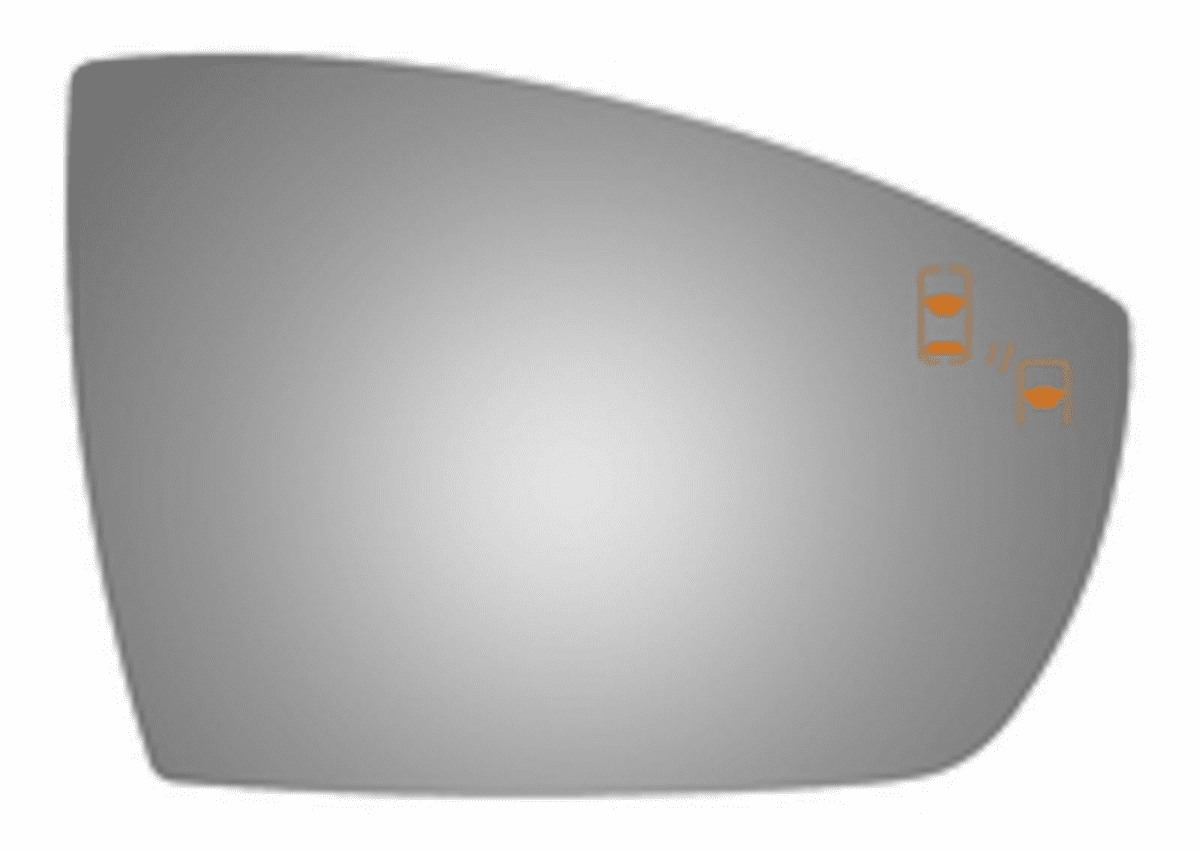 Ford Escape 2016 Passenger Side Mirror Glass