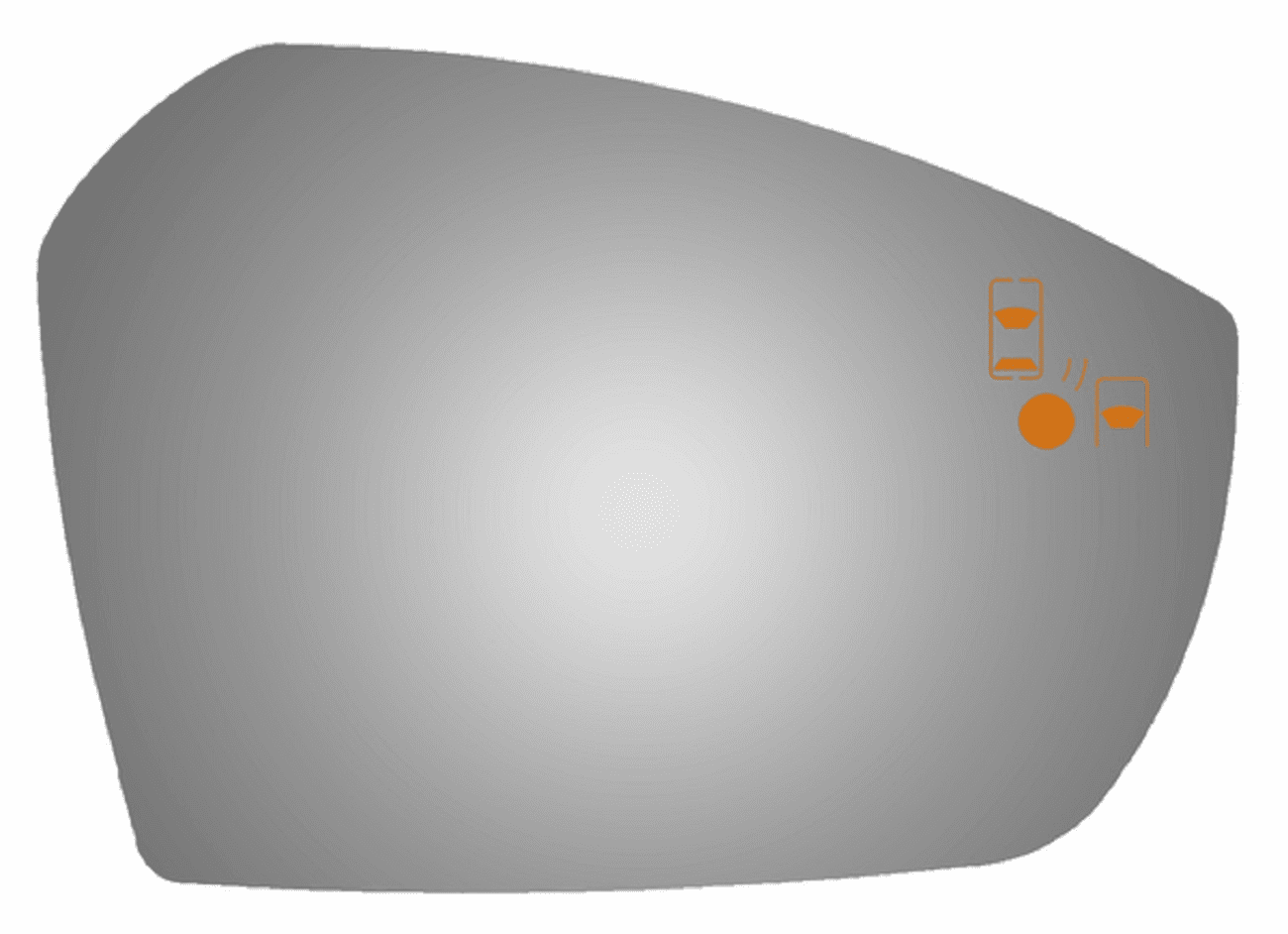 Ford Escape 2018 Passenger Side Mirror Glass Blind Spot