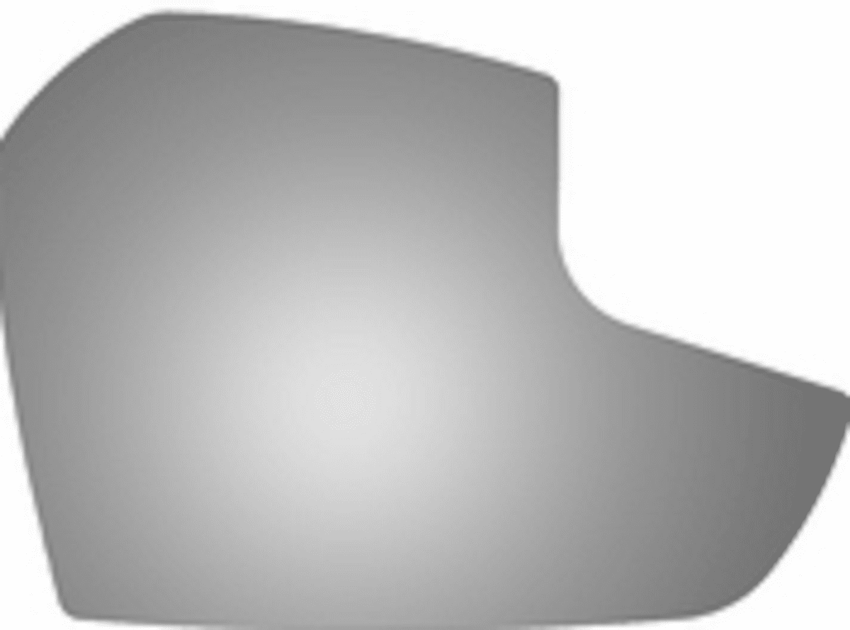 Ford Escape 2019 Passenger Right Side Mirror Glass