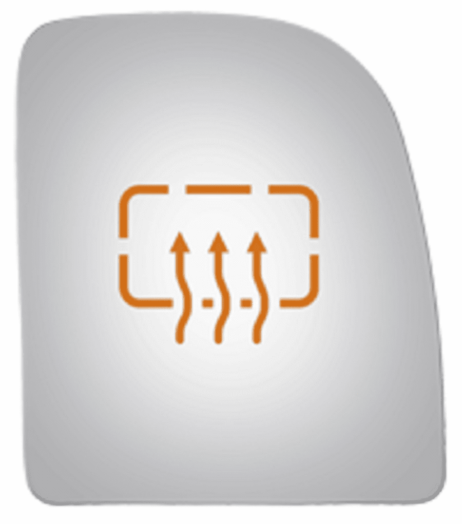 Ford Excursion 2000 2001 2002 2003 Passenger Side Mirror Glass Heated