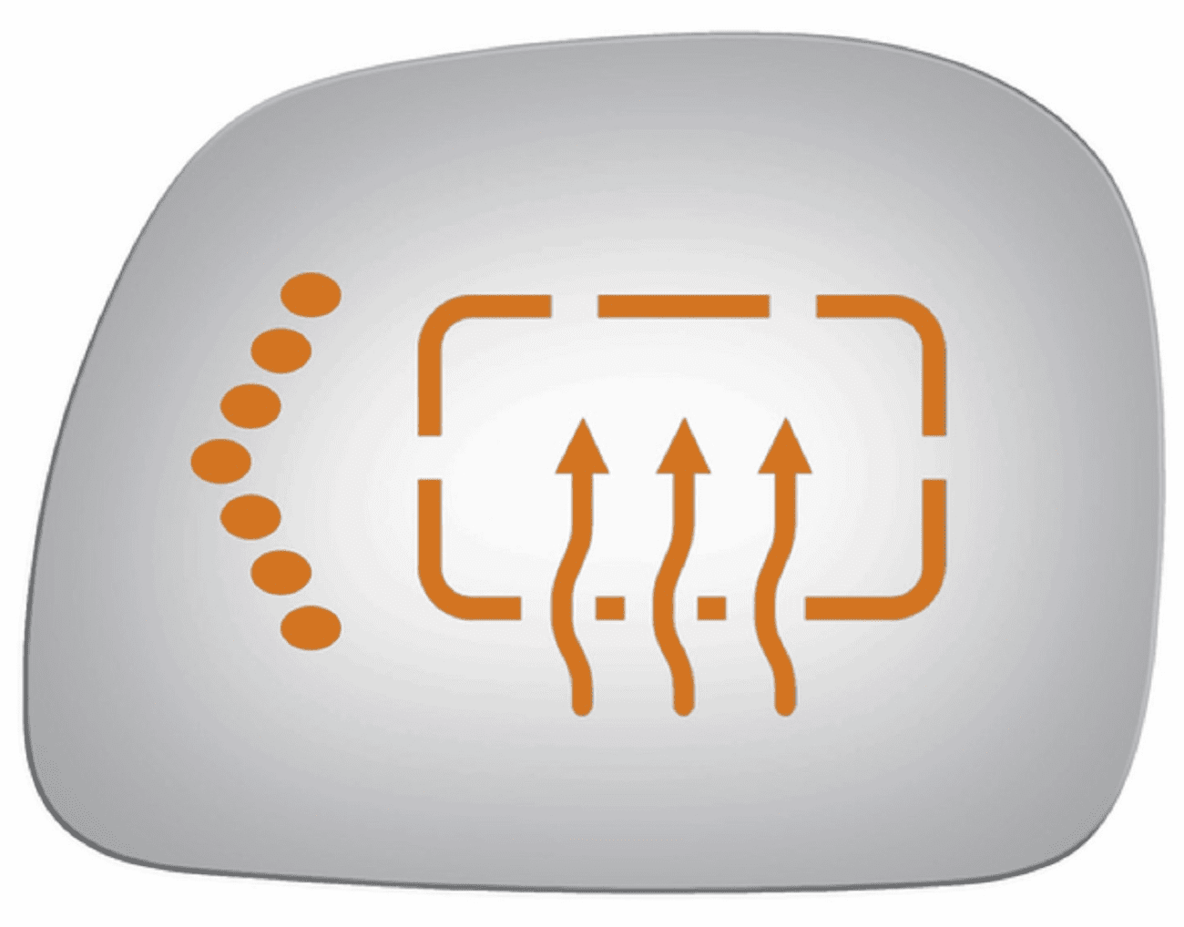 Ford Excursion 2001 2002 2003 2004 Driver Side Heated Mirror Glass