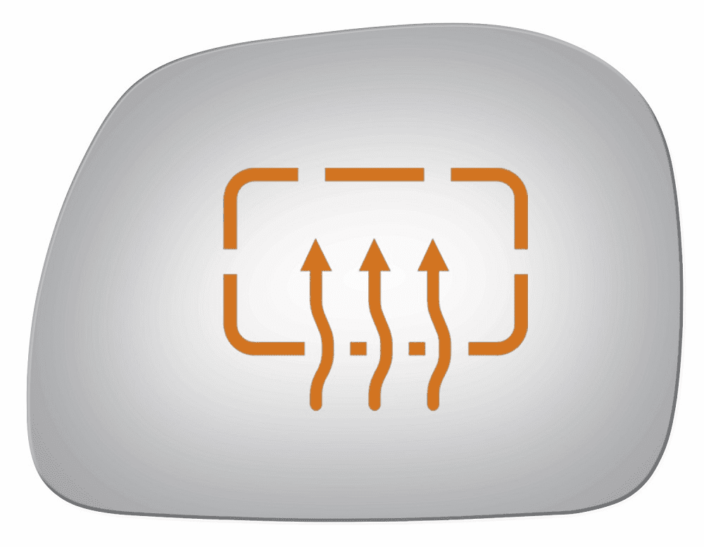 Ford Excursion 2004 2005 Driver Side Heated Mirror Glass