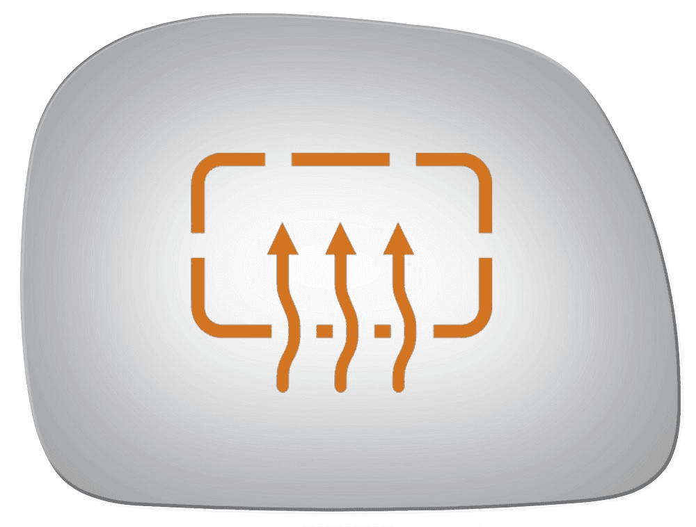 Ford Excursion 2004 2005 Passenger Side Heated Mirror Glass