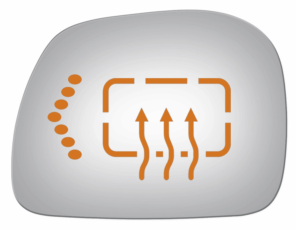 Ford Excursion 2005 Driver Side Heated mirror Glass