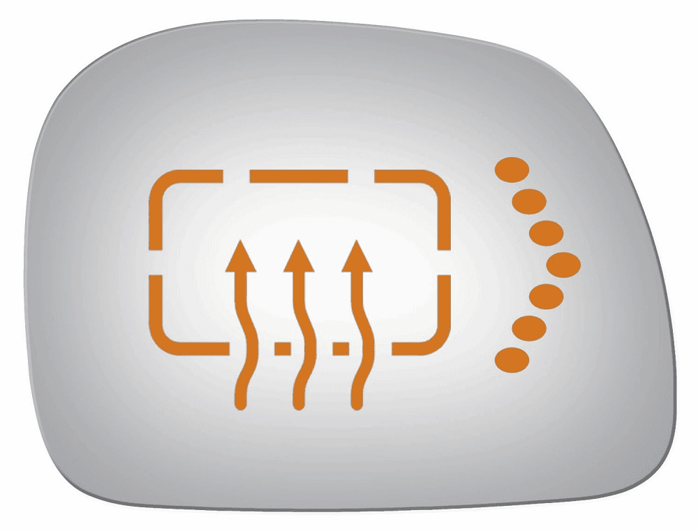 Ford Excursion 2005 Passenger Side Heated Mirror Glass