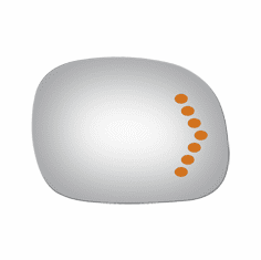 Ford Expedition 1997 1998 Passenger Side Mirror Glass