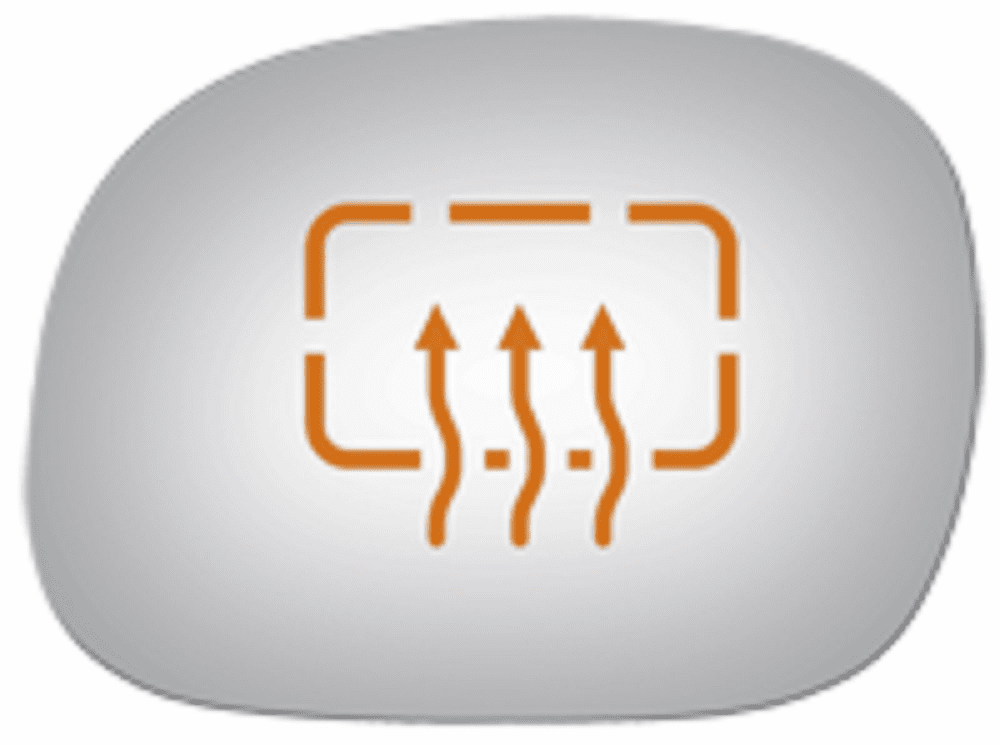 Ford Expedition 2000 2001 2002 Driver Side Heated Mirror Glass