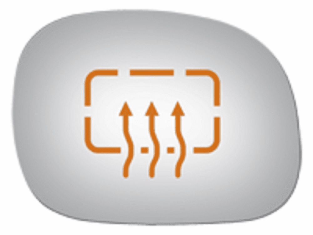 Ford Expedition 2002 Passenger Side  Mirror Heated Glass