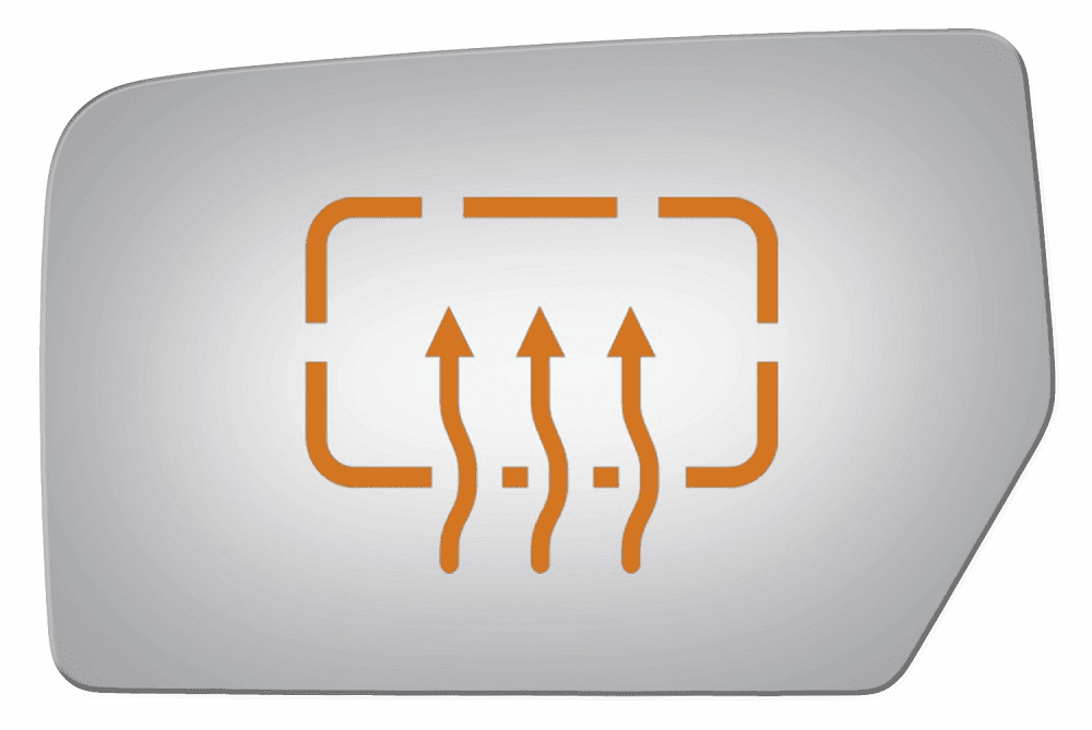 Ford Expedition 2010 2011 Driver Side Heated Mirror Glass