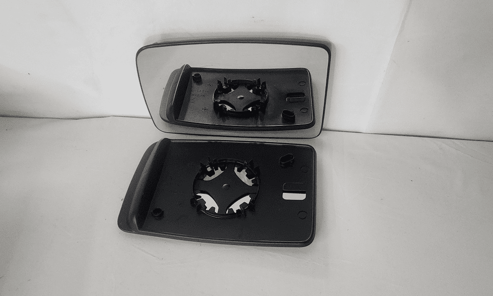 Ford Expedition Driver Side Mirror Glass W/Plate 2003 2004 2005 2006